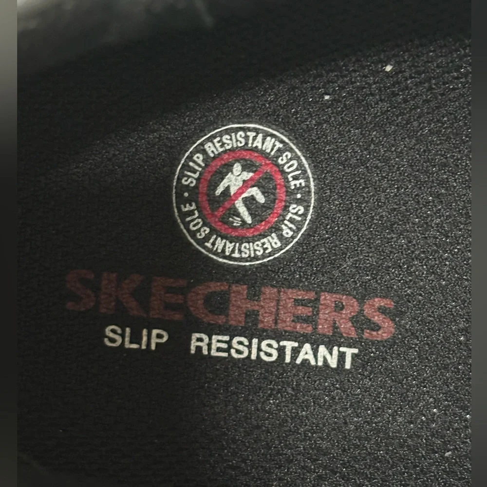 Skechers Slip Resistant Work Shoes Cottonwood Cantix Black Size 11.5 NEW! - Picture 14 of 14